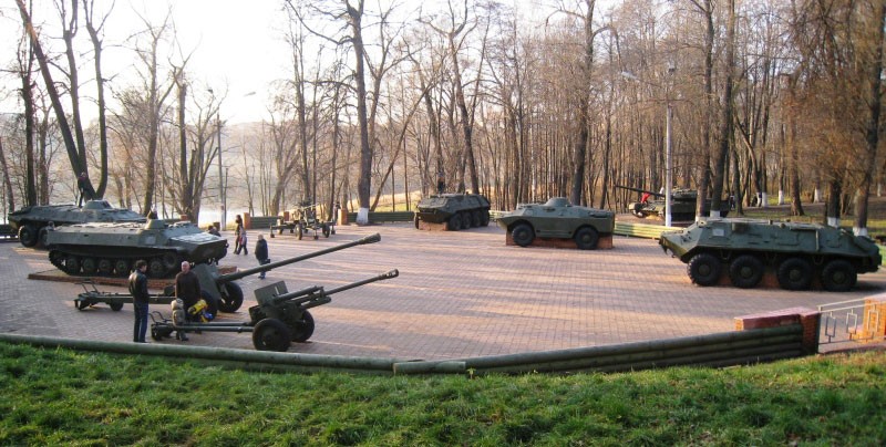 Музей боевой техники в городе Раменское