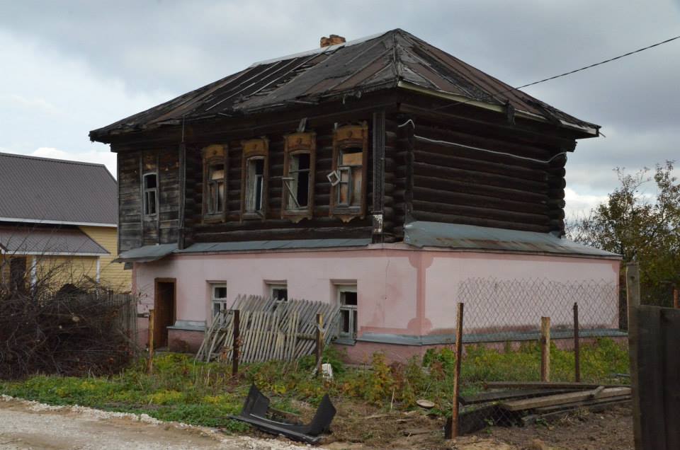 д. Фенино, дом Якановых (Романовых) во Гжели