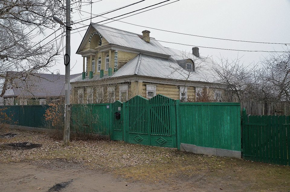 Дома фабрикантов братьев Самсоновых из д. Кошерово во Гжели
